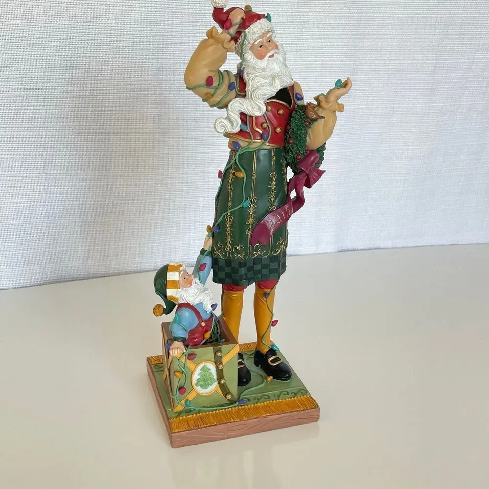 Lenox Santa’s Merry Mix Up Christmas 2015 Santa Claus Figurine LIMITED EDITION